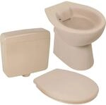 Calmwaters Stand-WC Sp&uuml;lrandlos Set WC-Sitz Absenkautomatik Sp&uuml;lkasten