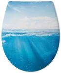 Calmwaters WC Sitz Motiv Meeresglanz Duroplast Absenkautomatik 26LP6216