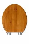 BigDean Toilettendeckel Mit Absenkautomatik In Holzoptik Oval WC Sitz Duroplast...