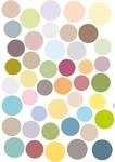 Komar Deko-Sticker Dots 50 cm x 70 cm