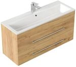Posseik Badm&ouml;bel Portus 1000 SlimLine Eiche Gold