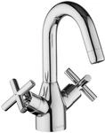 PaulGurkes Design Waschtischbatterie Wasserhahn Waschtischarmatur Kreuzgriff