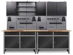 Ondis24 Werkstatt Set Werner 240 cm 2 Schr&auml;nke 160/80