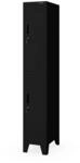 Jan Nowak Garderobenschrank Bartek 1 Plus 172 x 29 x 45 cm Schwarz