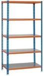 PROREGAL Schwerlastregal Big Metal Shark HxBxT 200 x 120 x 40 cm Fachlast 200 kg