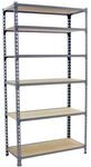PROREGAL Schwerlastregal Giant Muli HxBxT 250 x 100 x 40 cm 6 Fachb&ouml;den Fachlast 150