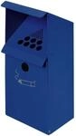 PROREGAL Gro&szlig;volumiger Wandascher Mit Schutzdach 3,7 Liter HxBxT 41 x 18 x 15...