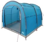 vidaXL Zelt mit Dach Blau 268 x 240 x 191 cm Polyester 42001000