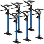 Tectake 6Er Set T&uuml;rspanner Stufenlos H&ouml;henverstellbar 51 115 cm 20 x 8 x...