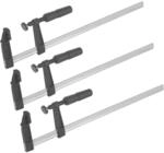STAHLWERK 3 x Schraubzwinge 80x500 mm Klemmzwinge Stabile F-Zwinge