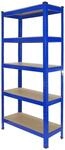 Monstershop 4 x Monster Racking T-Rax 75cm Lagerregal Blau mit Gratis...