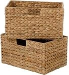 Vivanno Regalkorb Basko 36 cm x 26 cm x 20 cm Natur