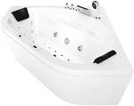 AcquaVapore Whirlpool Pool Badewanne Eckwanne Wanne W20H-TH 140x140