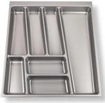 SOTECH ORGA-BOX II Besteckeinsatz 500 mm H&ouml;he 45 mm Silbergrau F&uuml;r Nobilia