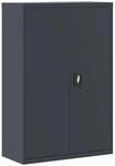 vidaXL Aktenschrank Anthrazit 90x40x140 cm Stahl