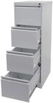 MCW H&auml;ngeregisterschrank H16 Format Legal + A4 Abschlie&szlig;bar 134x46x62cm Grau