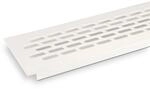 SOTECH L&uuml;ftungsgitter Lochblech 484 x 60 mm Wei&szlig; RAL9003