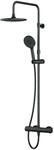 AM.PM Duschsystem X-Joy mit Thermostat Duscharmatur, Brausearmatur, Regendusche