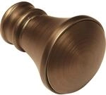 Gardinia Endst&uuml;ck Windsor Konus f&uuml;r &Oslash; 25 mm Bronze 2-er Pack