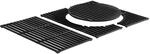 Enders Grillrost Switch Grid Hyde 4 aus Gusseisen 64 cm x 42 cm Schwarz