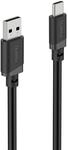 Hama USB-Kabel USB-A zu USB-C 2 m Schwarz