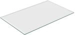 Relaxdays Glasplatte ESG Transparent Hitzebest&auml;ndig 100 cm x 62 cm 12 kg