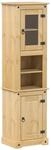 vidaXL Badschrank Corona 50x40x185 cm Massivholz Kiefer 4002792