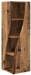 vidaXL Eckschrank Altholz 32x32x102cm Holzwerkstoff 889863