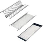 Emuca Abtropfgestell aus Rostfreiem Stahl Drynox Modul 600 mm Edelstahl
