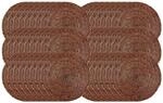 Ritzenhoff & Breker Sorella Platzmatte 35 cm 48er Set Dunkelbraun