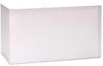 Orion Lightstyle Lampenschirm Rechteckig 32 x 16 x 18 cm Wei&szlig;