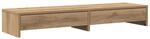 vidaXL Monitorst&auml;nder mit Schubladen Artisan-Eiche 100x27x15 cm 854678
