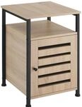 Tectake Beistellschrank Cork Industrial Style Holz und Stahl 40 50 x 40 50 x 60 50