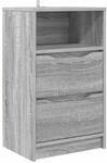 vidaXL Nachttisch Graues Sonoma 40 x 30 x 467 cm Holzwerkstoff 888919