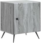 vidaXL Nachttisch Graues Sonoma 43 x 34,5 x 50 cm Holzwerkstoff 895497