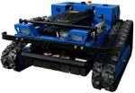 CARTIWELL Ferngesteuerter Motor-Rasenm&auml;her CW-500 PLUS Blau B&ouml;schungsm&auml;her