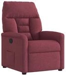vidaXL Relaxsessel Weinrot Stoff 4015545