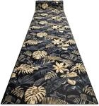 RugsX L&auml;ufer Antirutsch Monstera VG17671 Gold 80cm 120cm