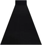 RugsX L&auml;ufer Antirutsch Rumba VG16351 Schwarz 60cm 200cm