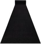 RugsX L&auml;ufer Karmel Glatt VG15801 Schwarz 60cm 180cm