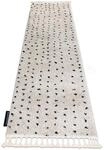 RugsX Teppich Berber Creme 70cm 300cm