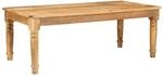 vidaXL Couchtisch Braun 110 x 55 x 40 cm Massivholz Mango 4104588