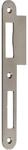 Bks Lappenschlie&szlig;blech B9000 f&uuml;r Hauptschl&ouml;sser Links Edelstahl 41x180 mm