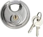 Westfalia Rundschloss 70 mm aus Stahl Silber