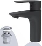 AM.PM Waschtischarmatur mit Klick-Ablaufgarnitur Gem Wasserhahn Bad,...