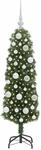 vidaXL K&uuml;nstlicher Weihnachtsbaum mit 150 LEDs mit St&auml;nder Gr&uuml;n 120 cm 3394924
