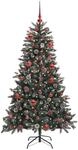 vidaXL K&uuml;nstlicher Weihnachtsbaum Gr&uuml;n 83,5 x 83,5 x 150 cm 3395868