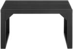 Tectake Sitzbank Ribb Lamellenoptik 73 x 35 x 43 cm Lackierter Bambus 73 x 35 x 43