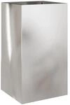 vidaXL Pflanzk&uuml;bel Silbern 42x38x75 cm Edelstahl 841581