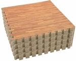 vidaXL Puzzle-&Uuml;bungsmatten 24 Stk Braun 8,64 ㎡ EVA-Schaum 3433279